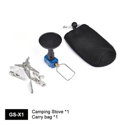 Enhanced Portable Camping Stove 3300W - Outdoor Survival and Camping Kitchen Equipment (Gas Burner)