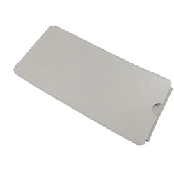 Premium PU Leather Keyboard Case with Wireless Keyboard Storage & Dust Cover (LIGHT GRAY)