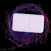 Empty Watercolor Palette, Metal Watercolor Tin with 14pcs Half Pans Paint Case with Lid Paint Box for Travel Gouache Painting 6