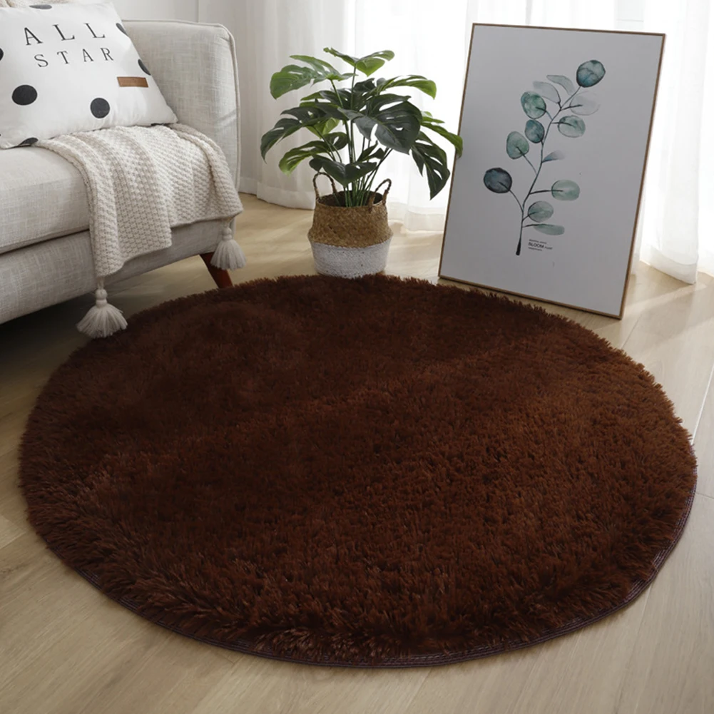 Superweicher, zotteliger Teppich mit sicherer rutschfester Rückseite, geeignet für mehrere Innenräume wie Wohnzimmer und Schlafzimmer – Detail 35