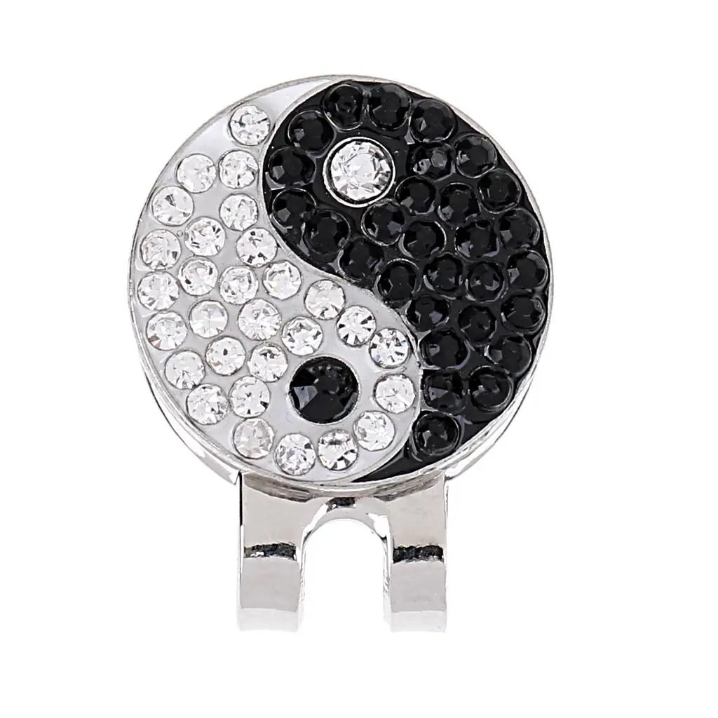 Vigorous Hat Clip Golf Ball Marker Suitable for Golf Hat Visor