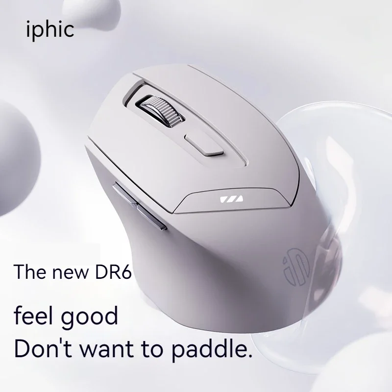 Infec Dr6 Il Terzo Mock Bluetooth Mousehome Office Tablet Portatile Ricaricabile Periferiche Comode Universali Wireless Mute