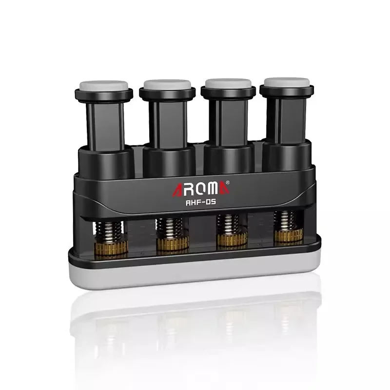 Aroma Ahf-05 Guitar Bass Piano Finger Workout Exerciser Medium Tension Hand Grip Trainer Power Gripper Guitar Accessories hand strengthener hand grip trainers hand grip exerciser