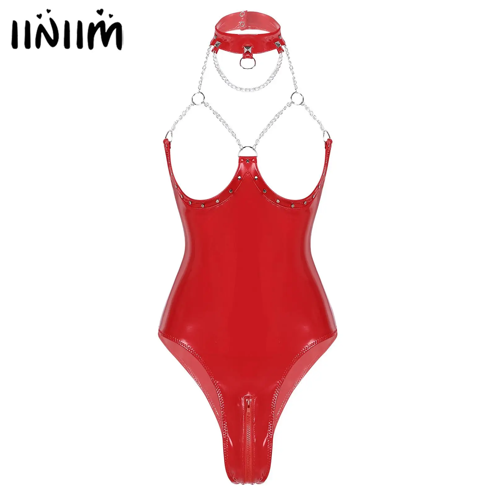 Body in Supplex with Fancy Straps - B101-BK