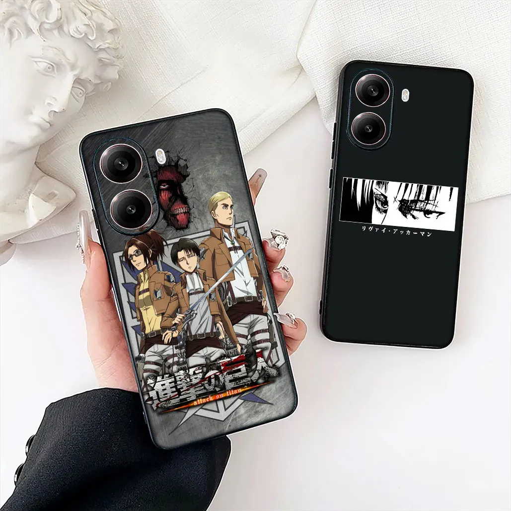 Eren Jaeger & Levi Attack on Titan Phone Cover