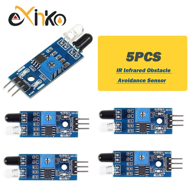 20 Sensori IR Ad Infrarossi Per Evitare Ostacoli - Compatibili Con Arduino E Raspberry Pi