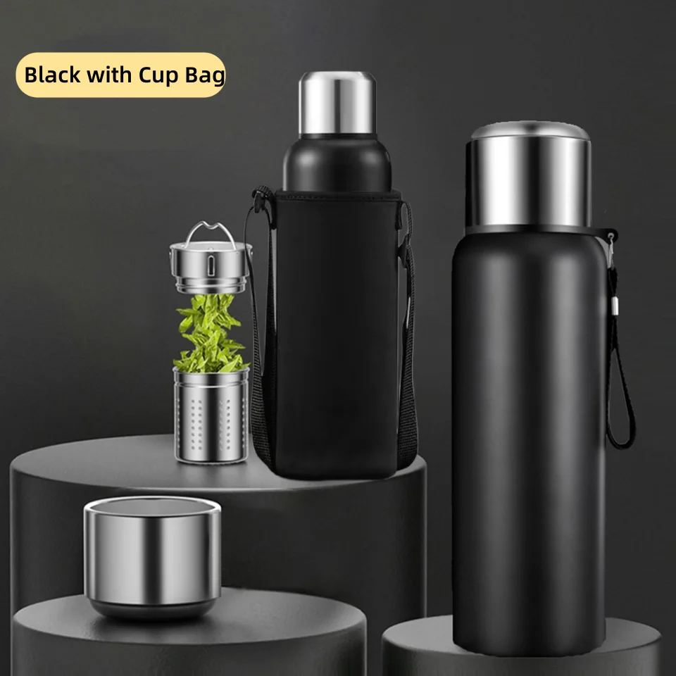 Black with Cup Bag