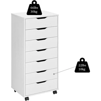 Dressers for Bedroom Furniture Office Organization and Storage Furnitures 7 Drawer) Vanity Desk Dressing Table 5/7 Drawer Chest 5