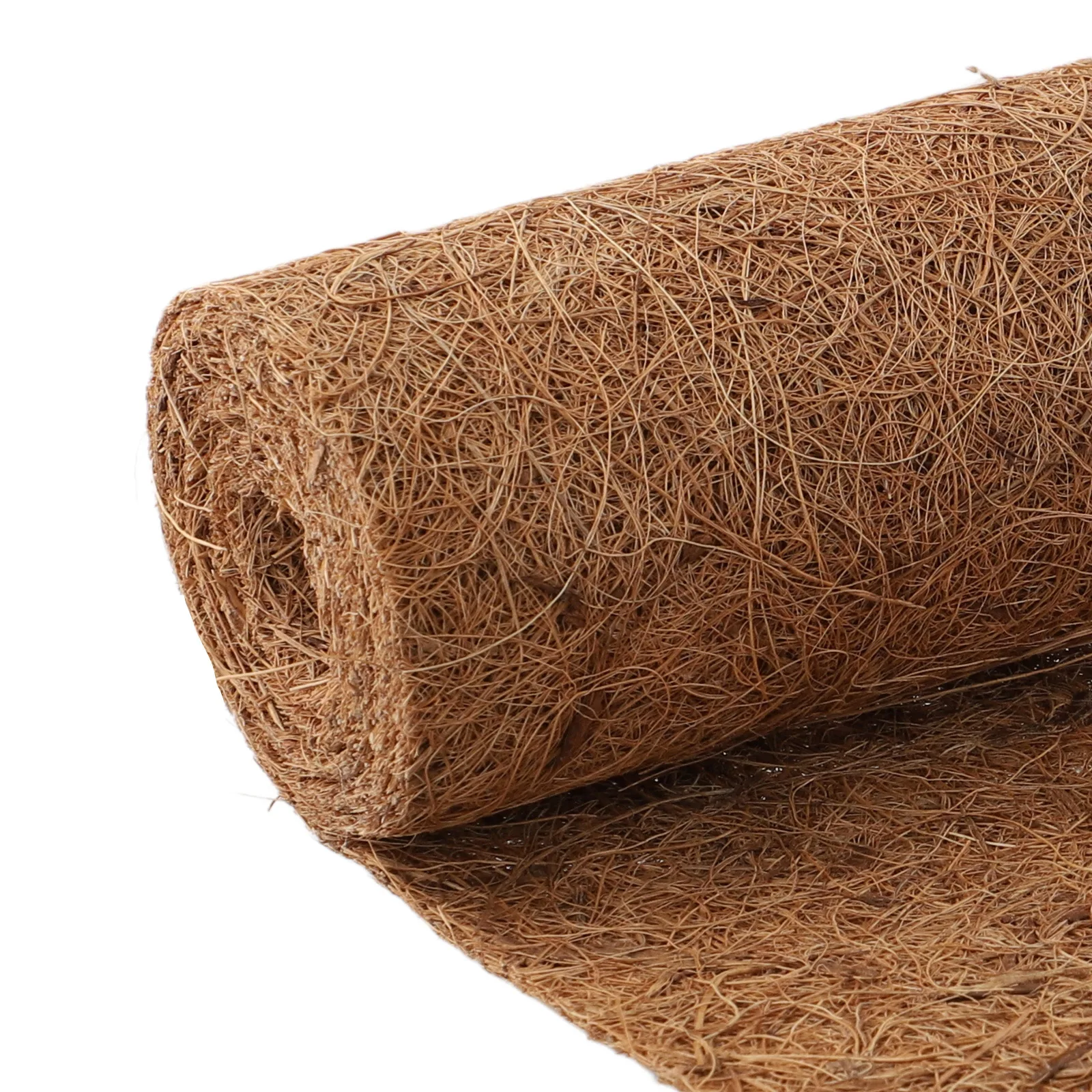 Planting Mat Reptile Bedding Gardening Mat Coconut Fiber Liners Plant Fiber Roll Natural Reptile Carpet Mat Sheet Coconut Palm Mat Cuttable Floor Door Coir Coconut