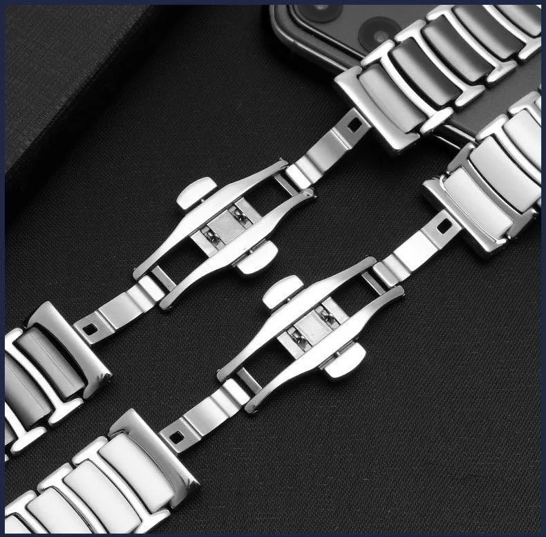 Elegant Ceramic Strap for Premium Watches – High-End Replacement Band