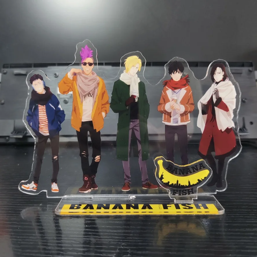 Hot Anime BANANA FISH Figures Ash Lynx Okumura Eiji Acrylic Stands