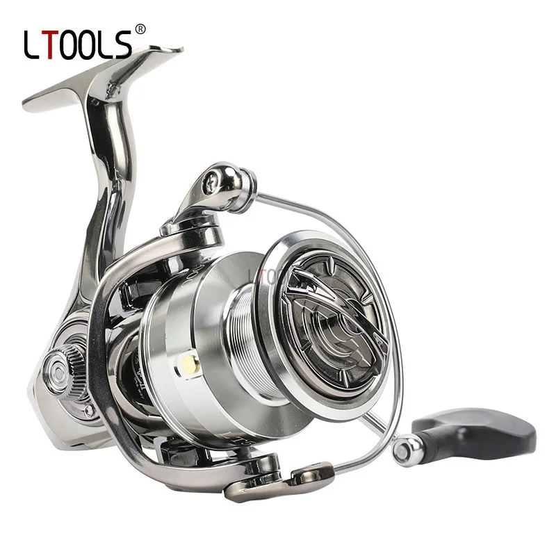 

LT1000-5000 Series Stainless Steel Bearing 5.5:1 Fishing Reel Drag System 10Kg Max Power Spinning Wheel Fishing Coil Bass