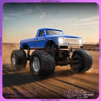 1/36 Scale RC Crawler Car 2.4G Remote Control 4x4 Off-Road Radio Controlled Climbing Toy with Lights for Boys Outdoor Gifts 1