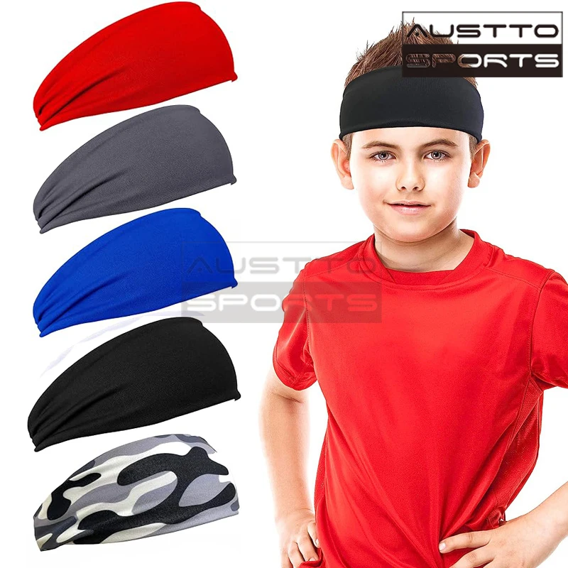 AusttoKidsBoysHeadbandsforYouthKidsAthleticSweatbandsBoys