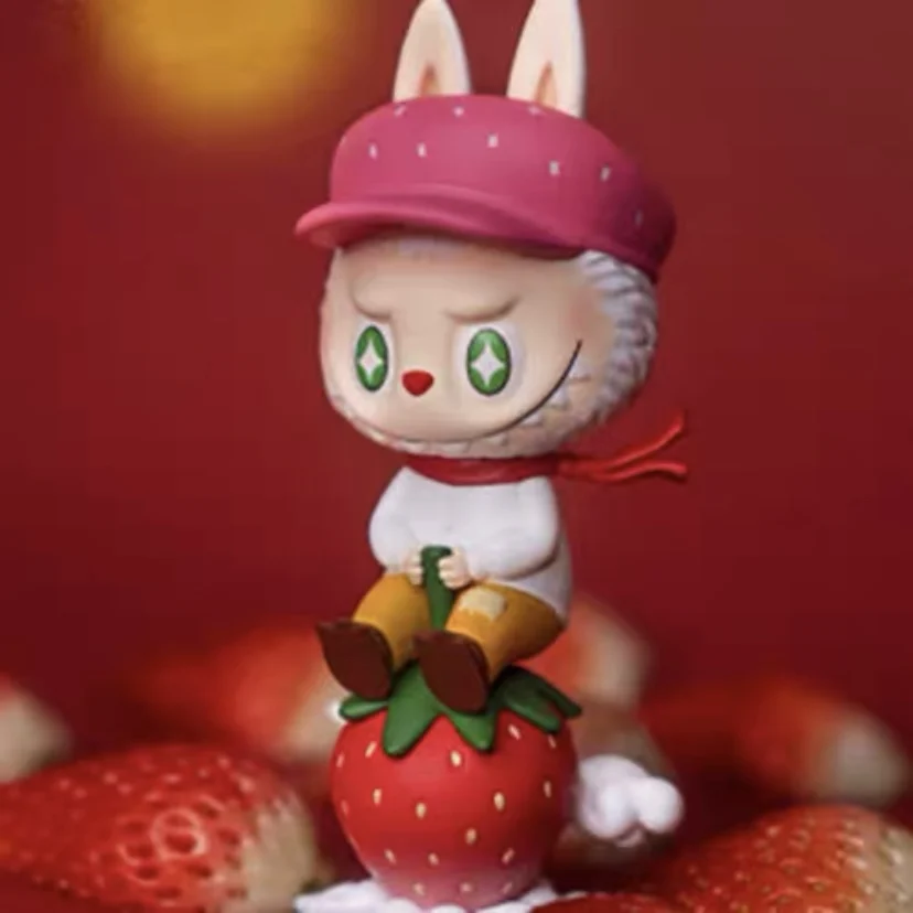 Pop Mart Labubu The Monsters Fruit Series Blind Box Guess Bag Mystery Box Toys Doll Cute Anime Figure Desktop Ornaments Gift