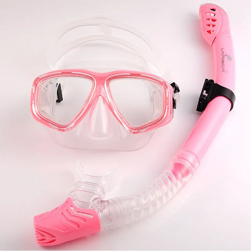 Optical Myopia Scuba Diving Mask Snorkel Set Tempered Glass Dry Top Swimming Googles Nearsighted Lenses Short-Sighted swimming goggles snorkeling diving mask diving mask diving goggles snorkel set