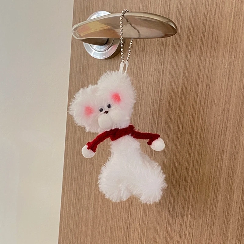 1 Pezzo Portachiavi Carino Con Testa Di Gufo In Peluche Morbido E Soffice, Portachiavi Appenderia Per Zaini Scuola Come Piccolo Regalo Per I Bambini (nota: A Causa Di Diversi Lotti Di Produzione