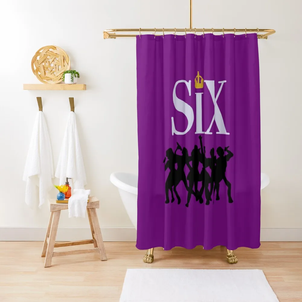 

six the musical playbill Shower Curtain Transparent Bathroom Shower Bathroom Shower For Bathrooms With Beautiful Designs Curtain