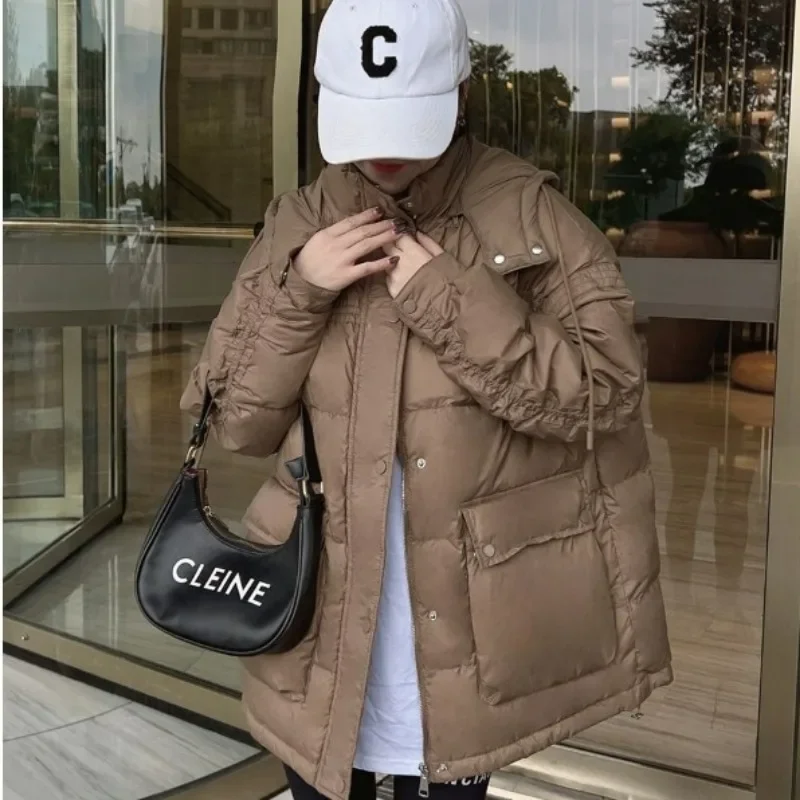 Рисунок 4 - Новинка 2024, женское пуховое пальто из хлопка