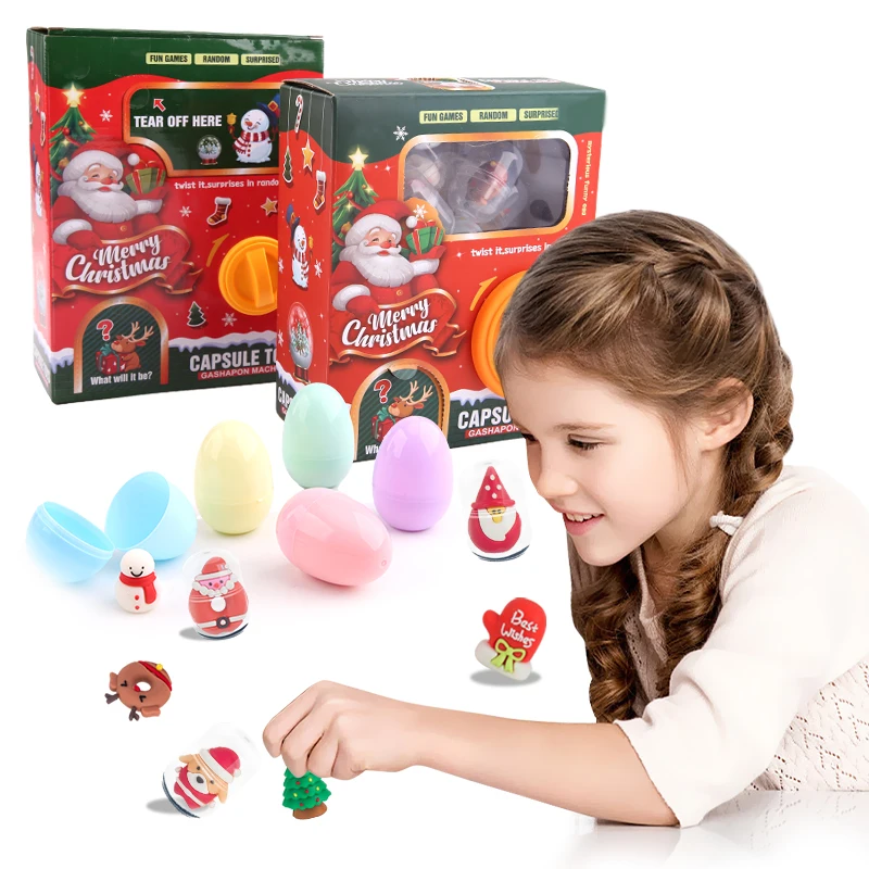 Mini Capsule Toy Machine - Christmas Capsule Toy