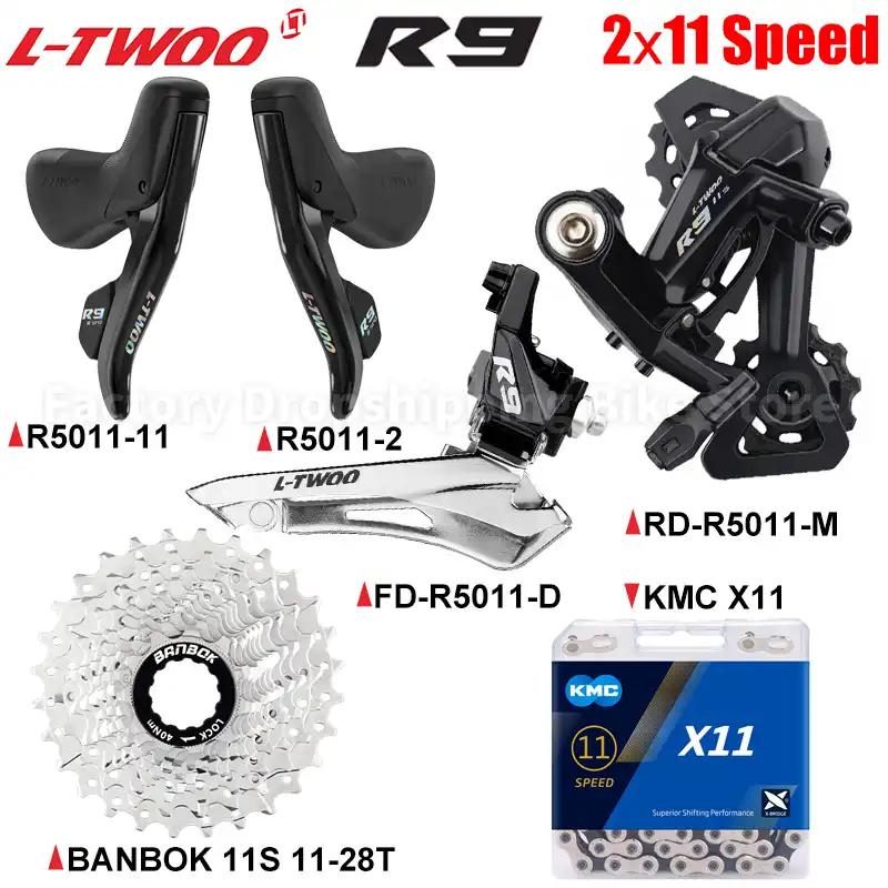 LTWOO R9 2X11 Speed Road Bike Mechanical Brake Dual Control Lever