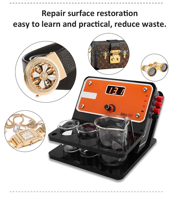 Penna Galvanica Ausla 102cm - Strumento Per Placcatura Oro, Argento E Rame - Foto 13