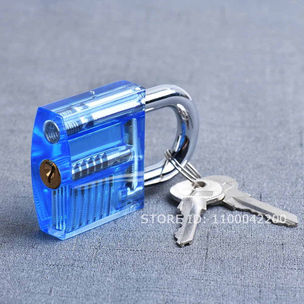 Mini Padlock Security Padlock Travel Padlock Luggage Padlock Combination Lock Cabinet Lock Door Lock Door Safety Lock Cabinet Safety Lock Window Safety Lock Practice Transparent Copper Locks Training Skill Tool Hardware