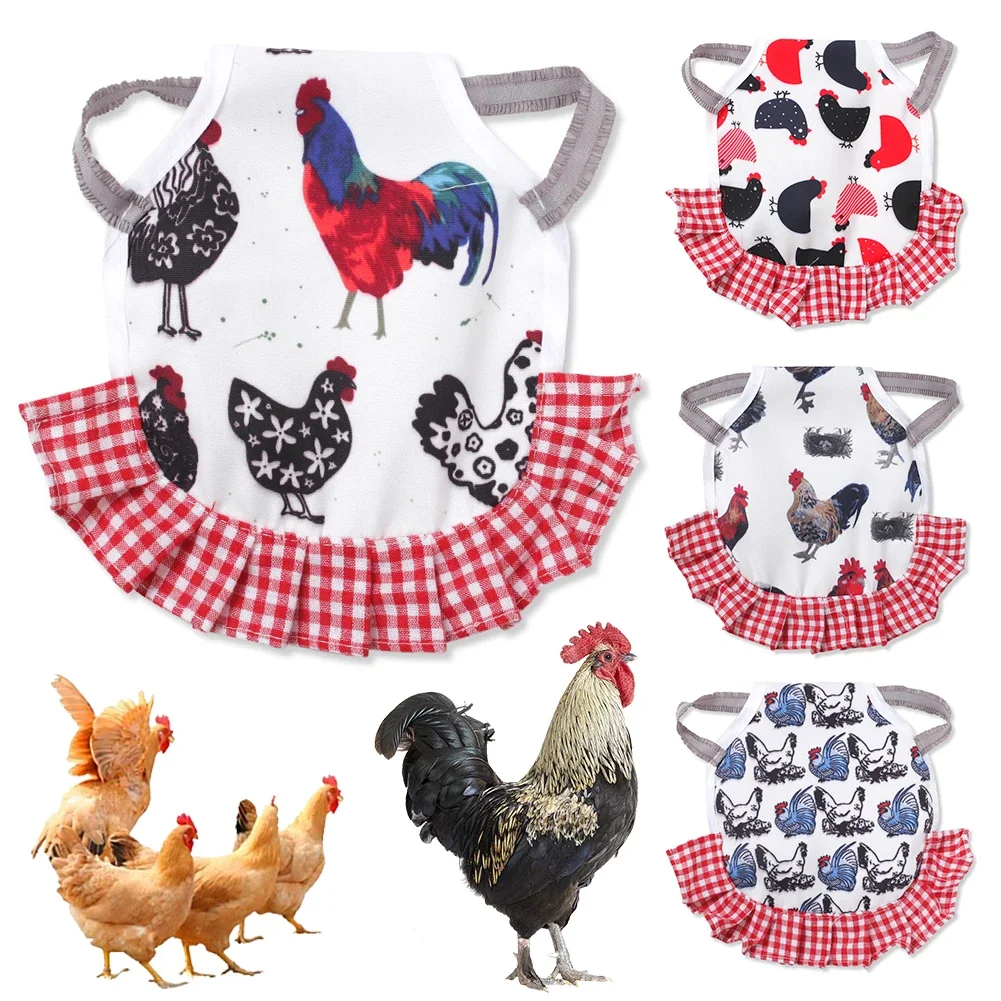 6 Styles Chicken Costume Skirt Tutu Coop Hen Decor Clothes Poultry Feather Protector Halloween Cosplay Dress Party Show Props