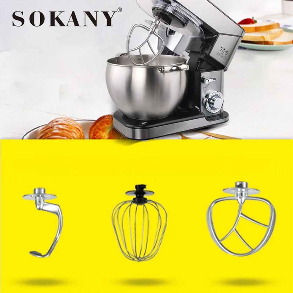 FREE SHIPPING - 2000W Professional Kitchen Food Stand Mixer 10L