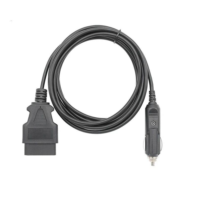 

OBD2 Power Supply Cable 16Pin Female To Car Cigarette Lighter 12V DC Power Source OBD 2 Female Connector Cable Adapter Car Parts