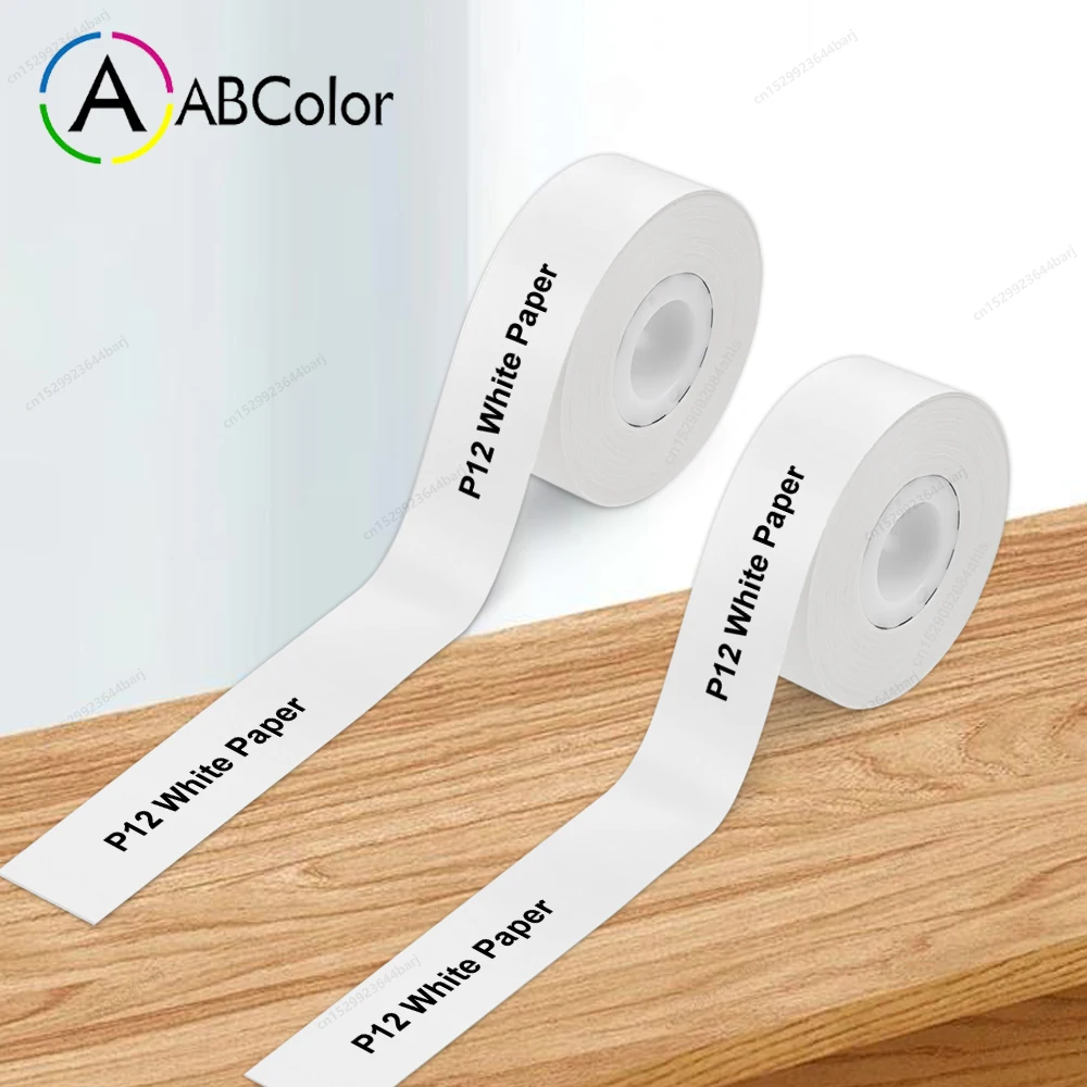 Compact Inkless Thermal Label Printer with Auto-Cut and Self-Adhesive Sticker Capability