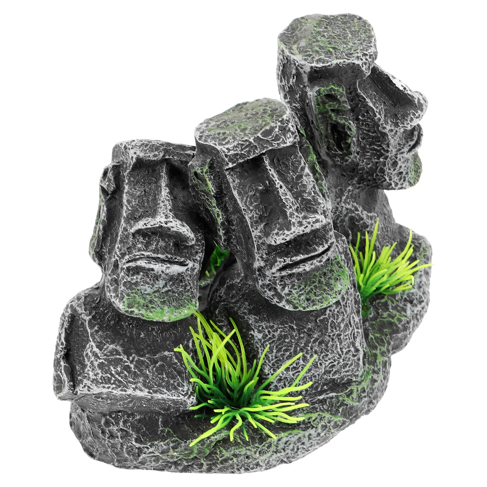 

Fish Tank Ornament Resin Aquarium Moai Decor Fish Tank Ornament Fish Tank Moai Decor Aquarium Moai Decorations Landscape