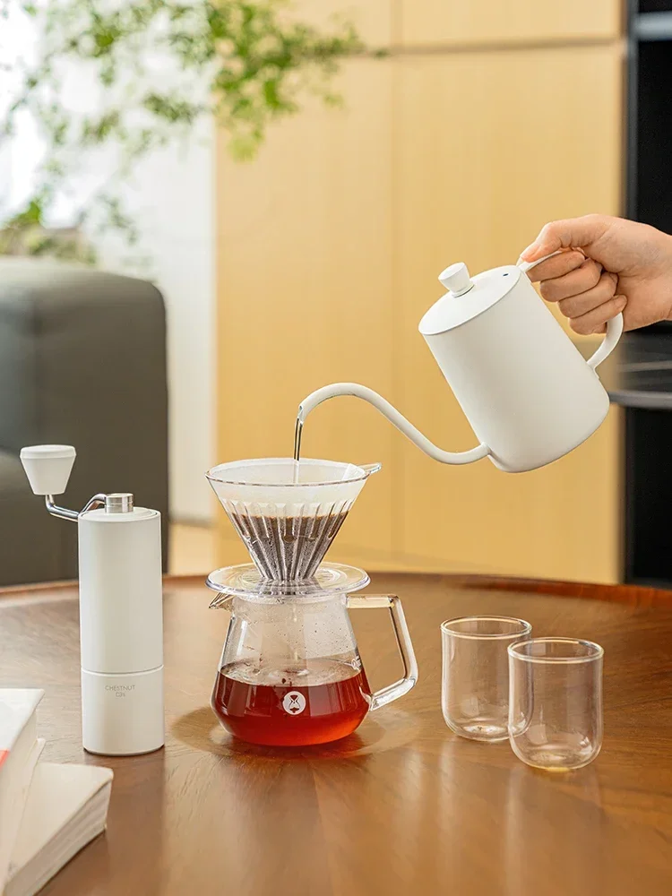 TIMEMORE Hand Brew Coffee Maker set Home drip coffee hand brew gift box Hand grind bean machine set 3