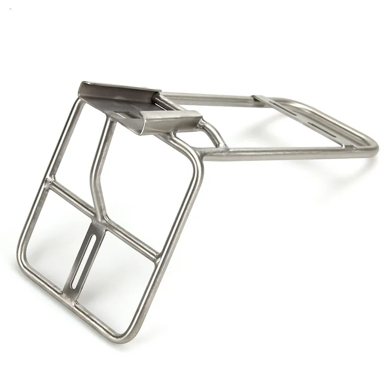 Ultraleichte Fahrradtasche aus Titanlegierung, Vorderradträger für Brompton-Fahrräder, Fahrradtasche, Vorderträger aus Legierung, neue Fahrradtasche, Aceoffix – Detail 1