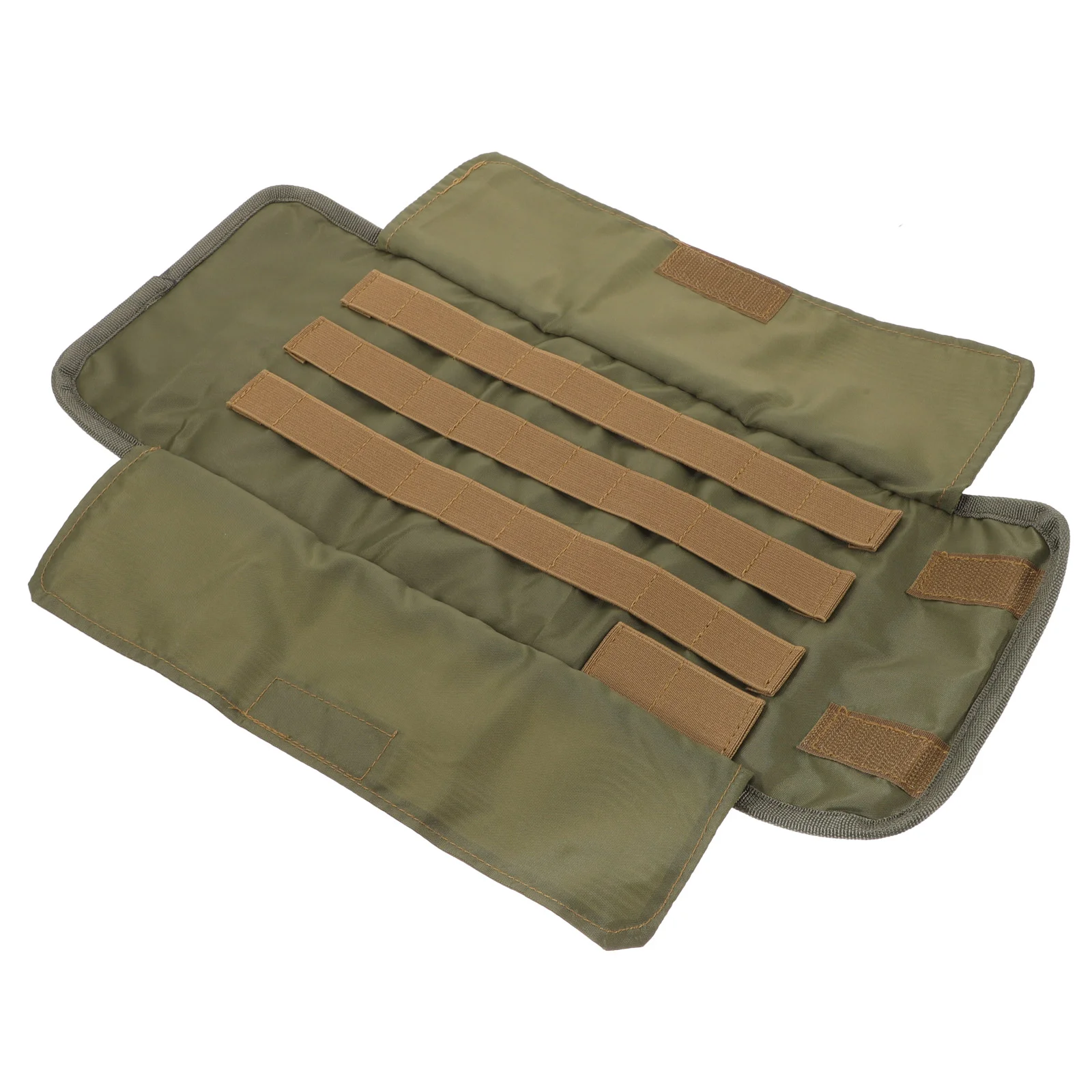 

Fly Tying Tool Pouch Roll Up Fishing Tool Bag Cloth Fishing Tools Bag Portable Fly Tying Tools Bag