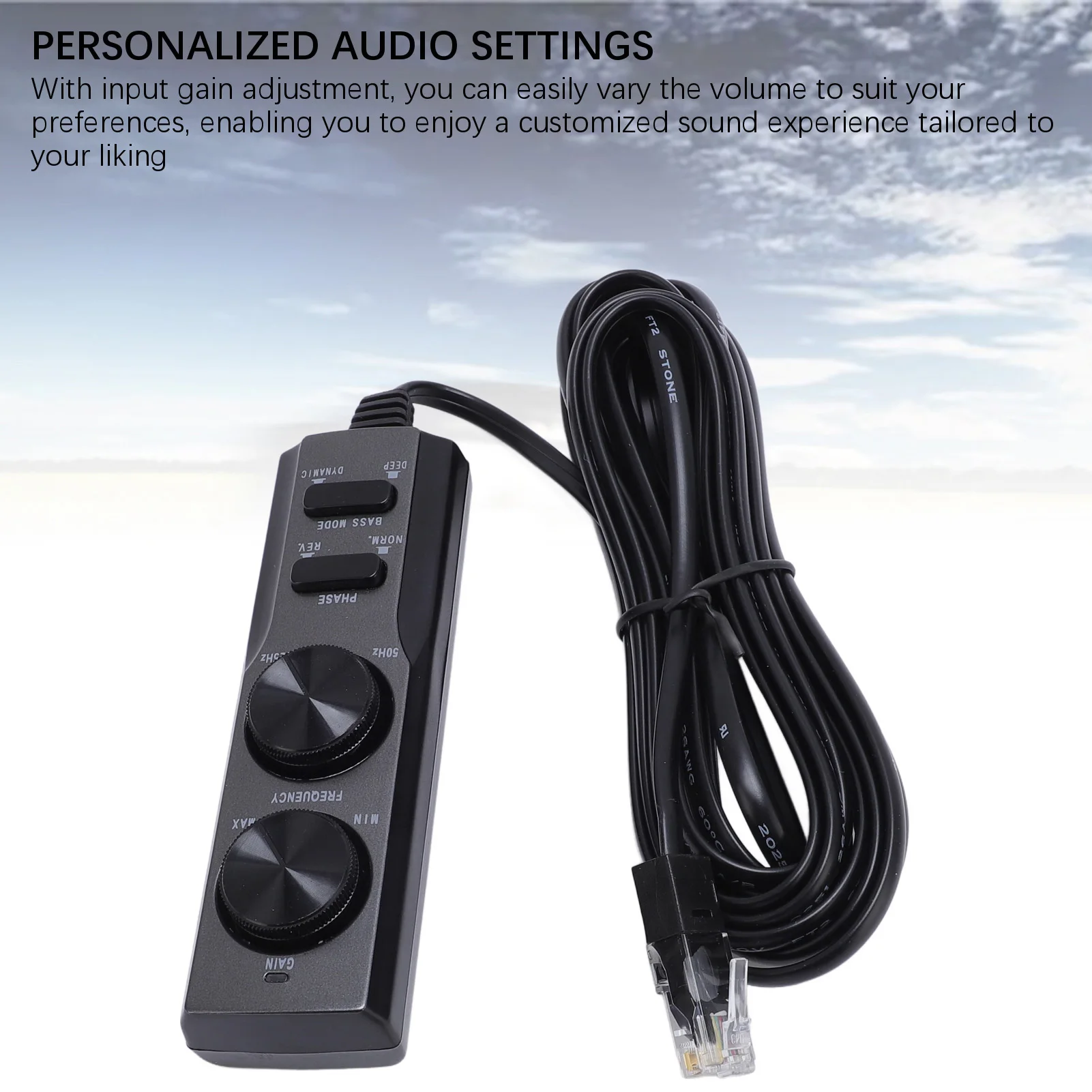 Wire Control For TS WX130DA Wire Control For TS WX130DA Car Stereo Ultra Thin Subwoofer Speaker Control Cable Audio Wire Control