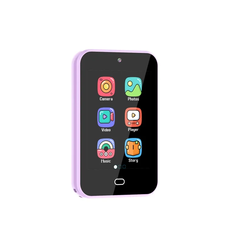Kids Smart Phone Toy with Picture Taking Photo Video Recording Game Music Player Hd Camera Mini Mobile Cellphone Toddler Gift 3