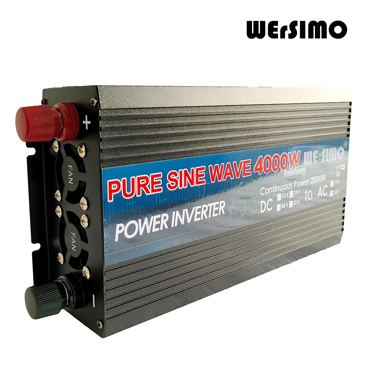 Best Power Inverter A Onda Sinusoidale Pura 4000W Potenza Di Picco Dc 12V 24V 48V A Ac 220V Potenza Continua Rms 2000W Sistema Domestico Off Grid