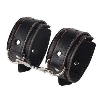 Handcuffs Anal Hook Stainless Steel Sex Collar Gag Adult Game Fetish Bdsm Bondage Restraints Kit Butt Plug Sex Toy For Woman Men 4