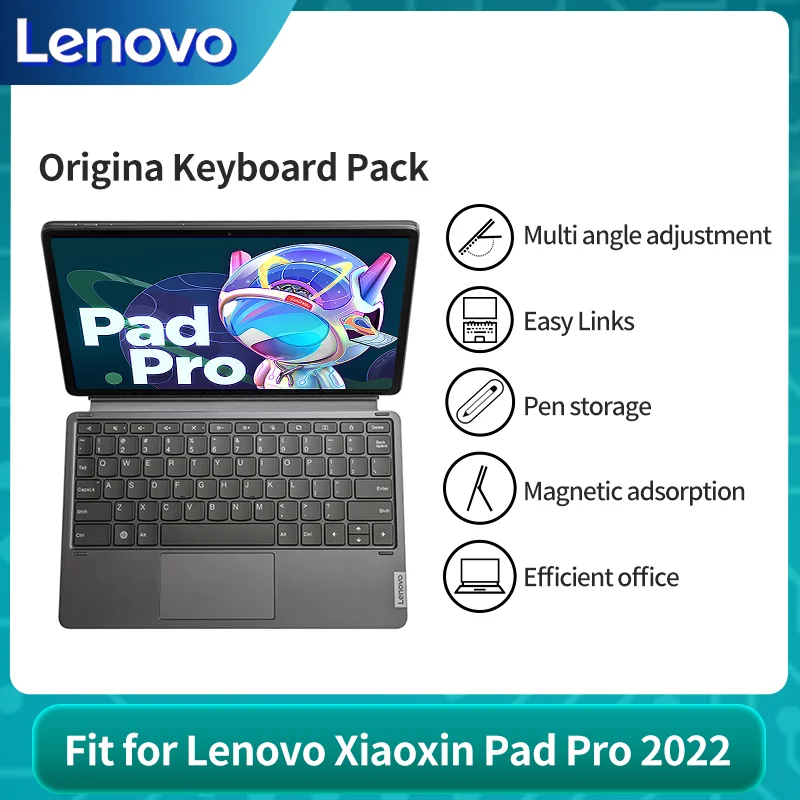Lenovo-Xiaoxin Pad Pro 2022 오리지널 키보드 팩, 마그네틱 11.2 &태블릿 키보드
