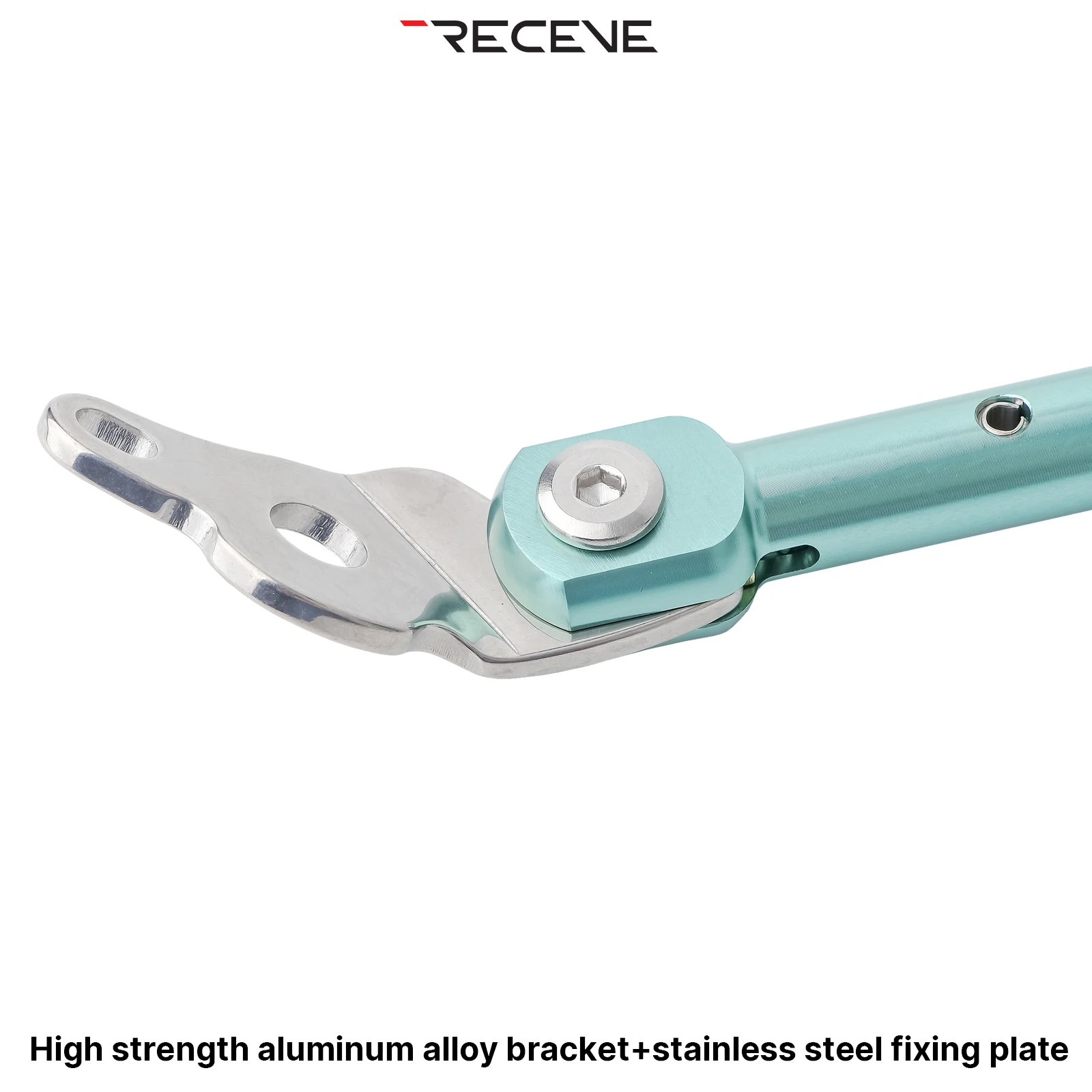 RECEVE Folding Bicycle Kickstand 349 Aluminum Alloy Foot Support Bike Kickstand Parking Stand Footrest for FNHON Gust 16inch