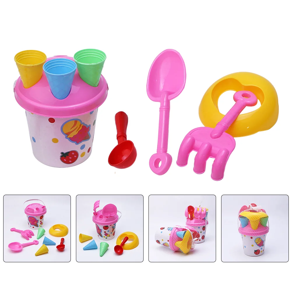 

Beach Bucket Kid Sand Digging Toy Set Toys Kids Tool Plastic Children Plaything