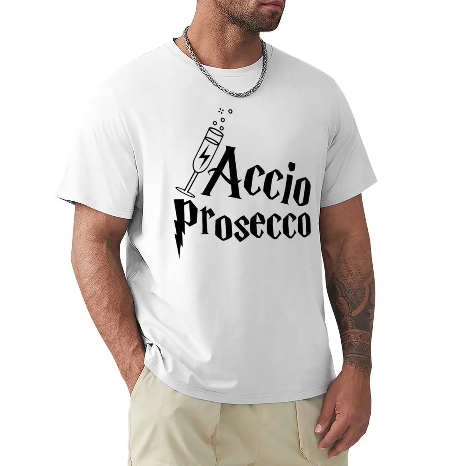 Prosecco Spell T-Shirt Sublime Top Summer Top Manica Corta Tee Men