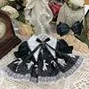 20CM cotton doll skirt black baby clothes 1