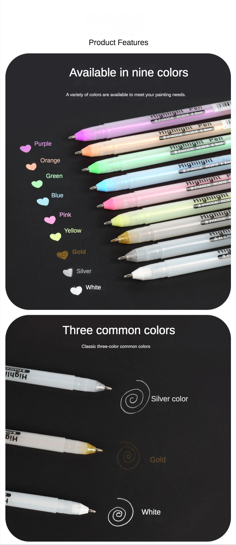 Markers, Fluorescent Pens, 9 Colors Available, Markers Art Markers, Comic  Book Drawing Supplies - Temu United Arab Emirates