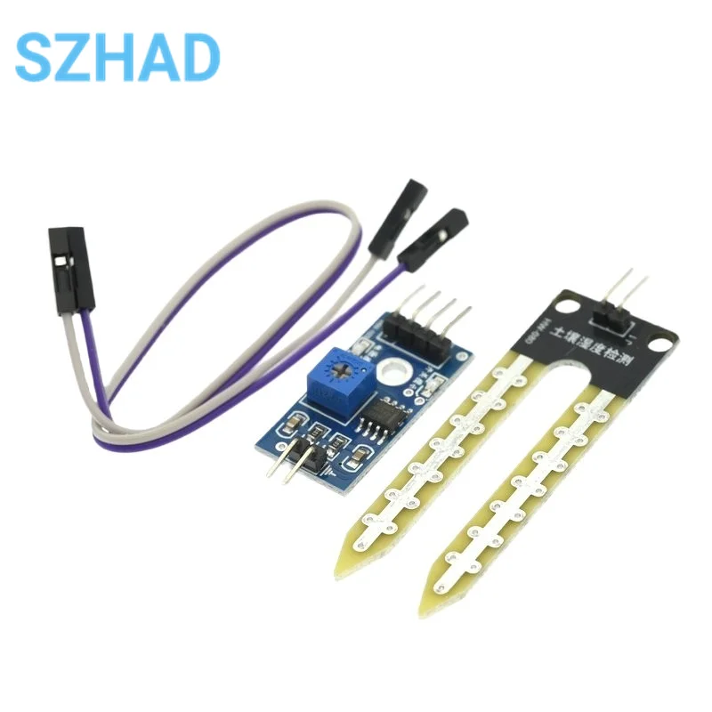 LM393 Soil Moisture Hygrometer Detection Humidity Sensor Module ...