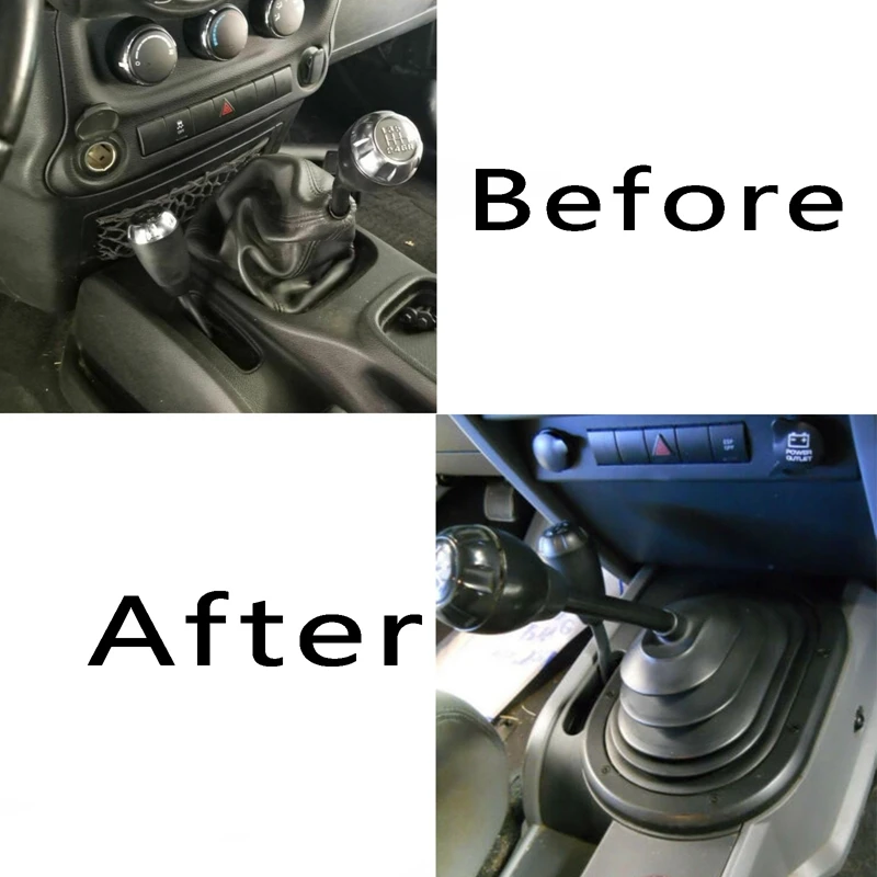 Mopar Gear Shifter Rubber Boot Gear Shift Stick Cover For Jeep Wrangler Jk 20072010 52060069ac