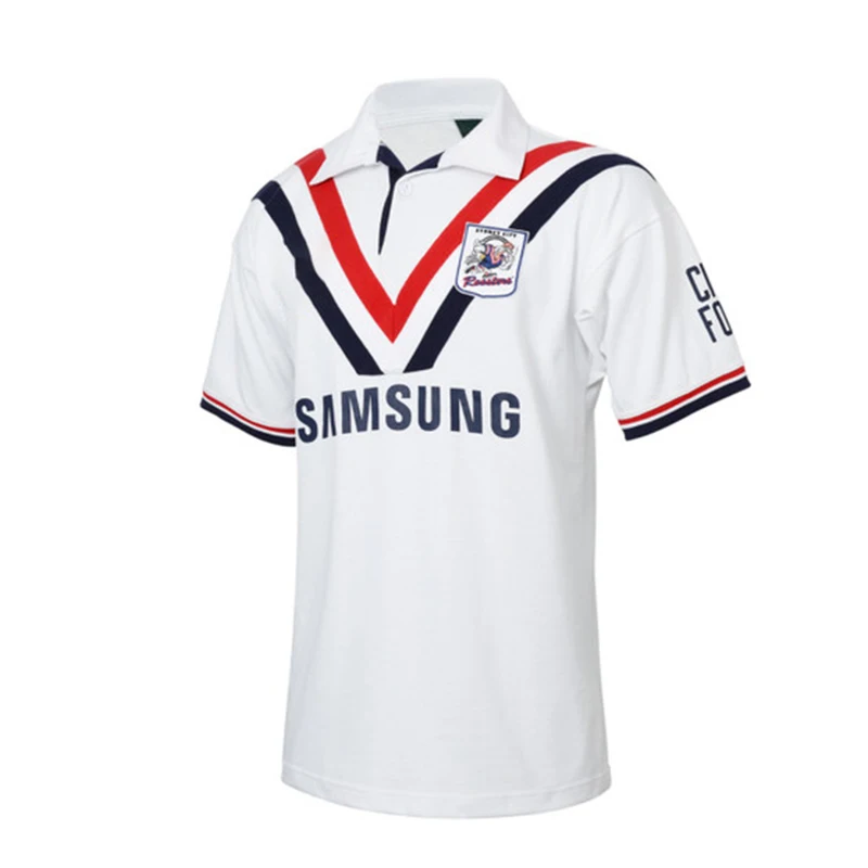 thumbnail image 1 of Polo de punto para hombre Sydney Rooster Castor 2024 con múltiples estilos retro de alta calidad, 1 of 5