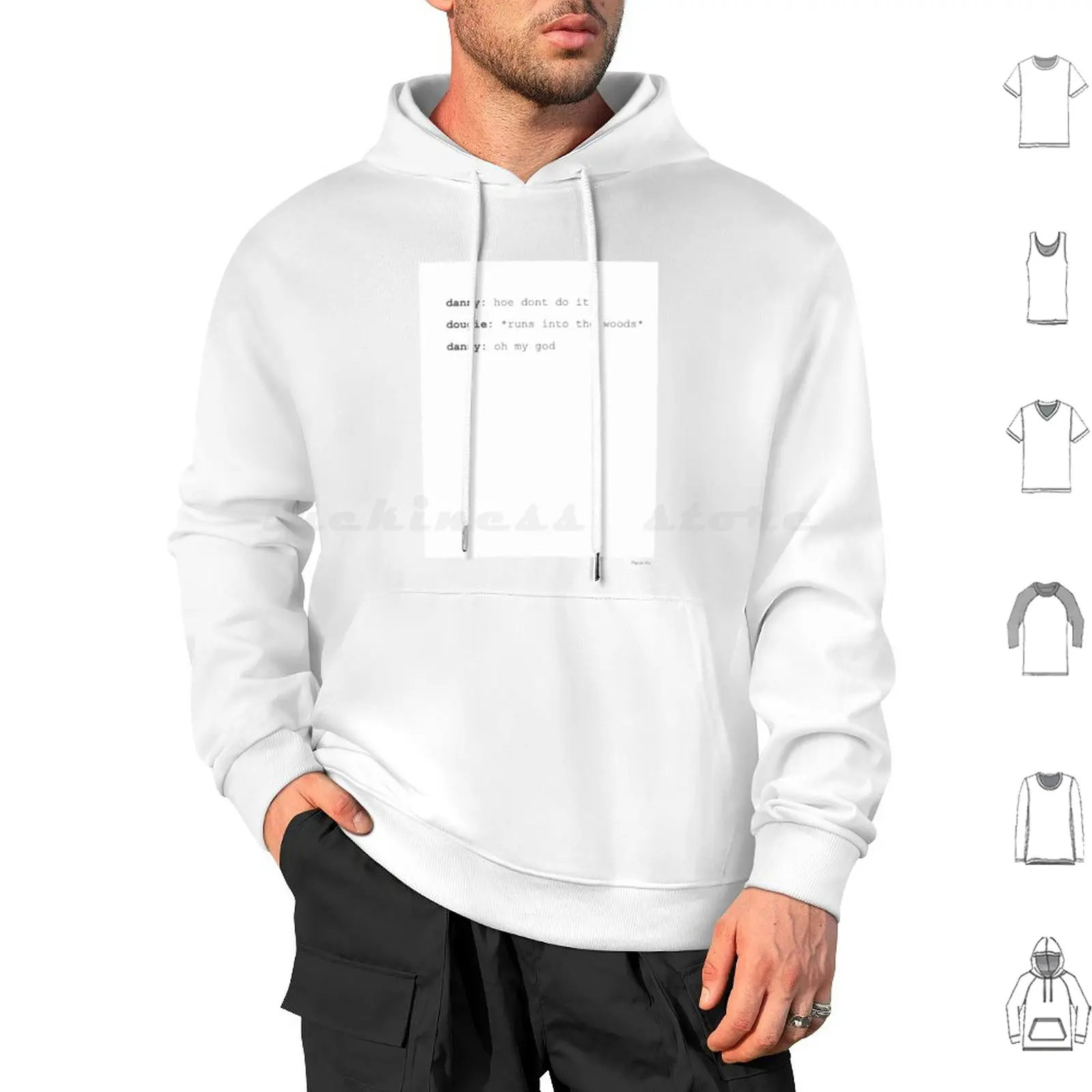 

Don'T Go Into The Woods Hoodie cotton Long Sleeve Mcbusted Bands Danny Jones Dougie Poynter