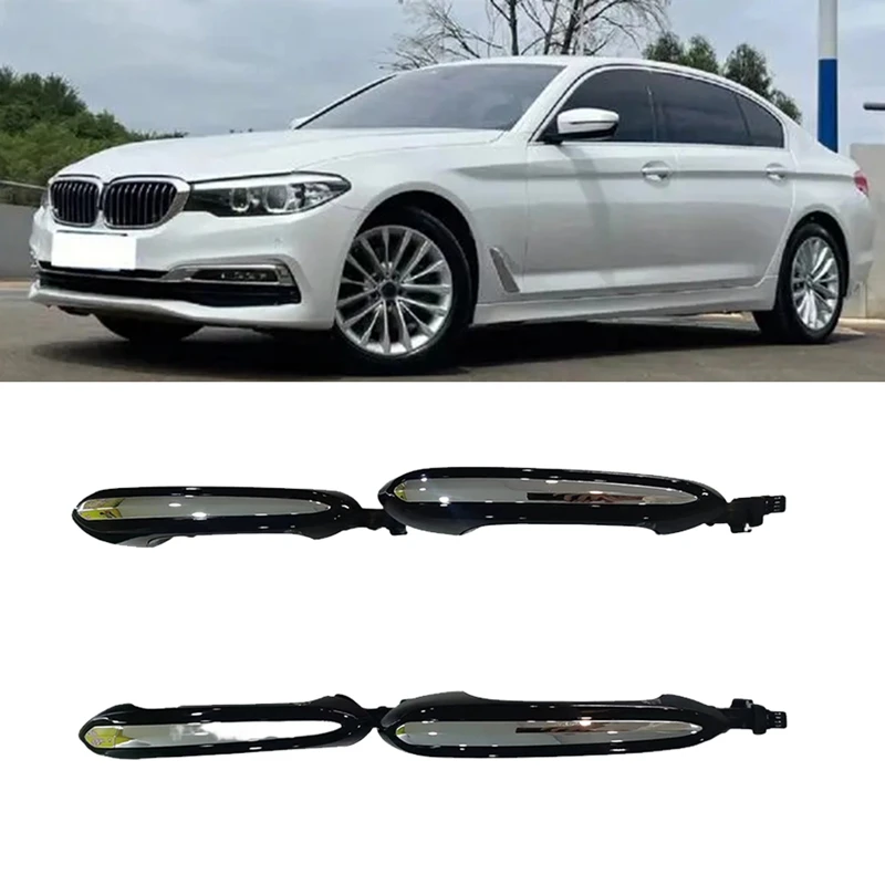 

4 наружные удобные дверные ручки 51219491470 51219491471 для BMW 5 серии G30 G31 G38 G32 GT 2017-2020